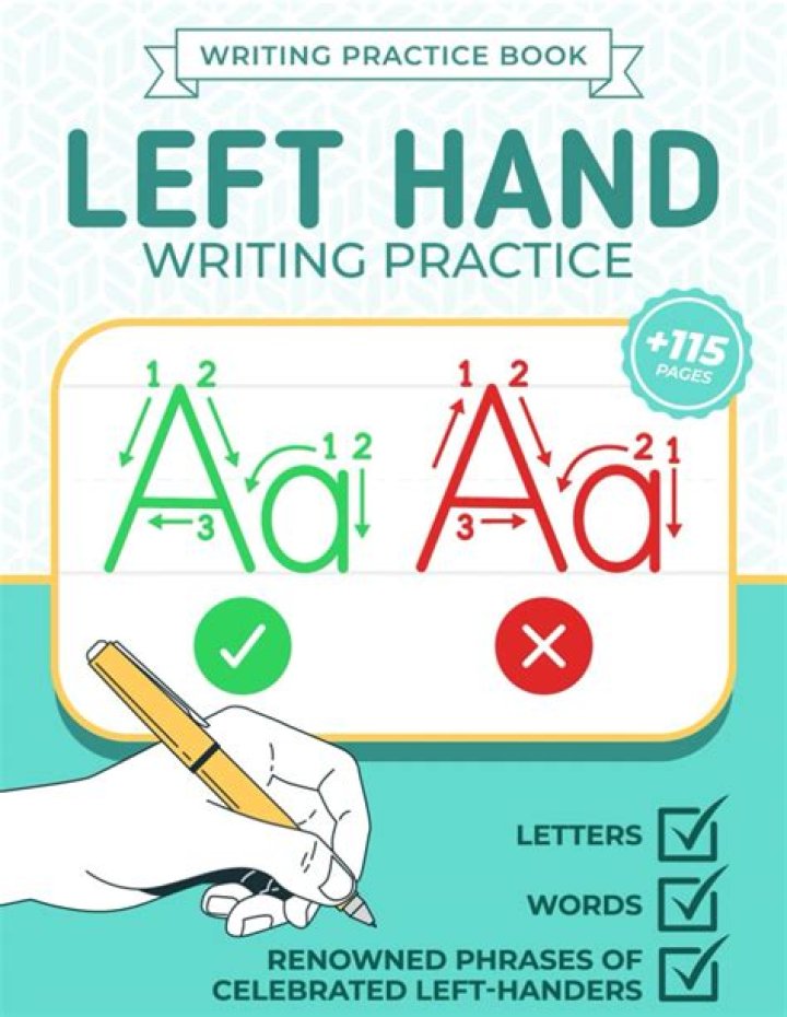 Do left-handers write backwards?