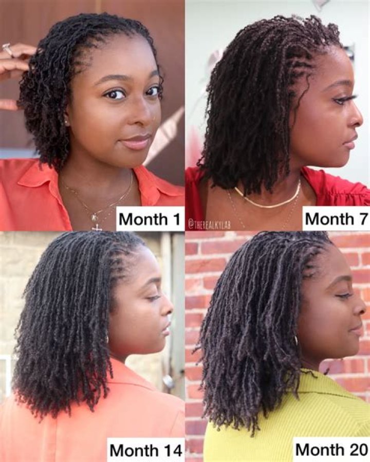 Do locs get smaller as they grow?