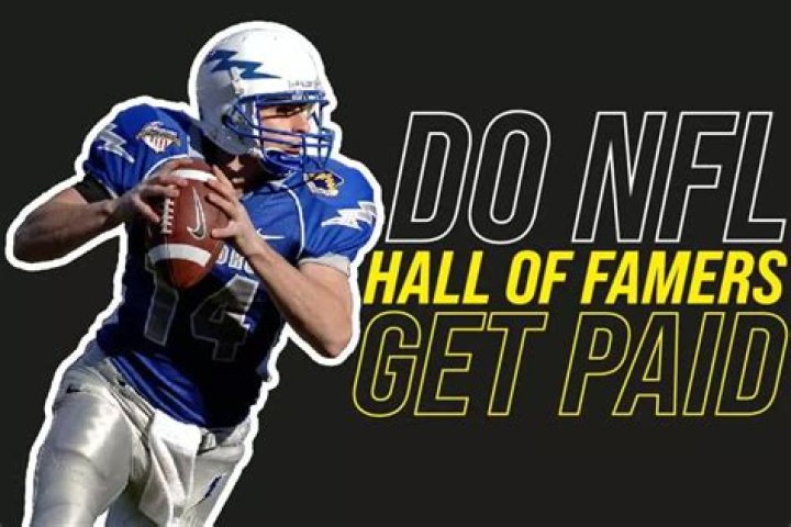 Do NFL Hall of Famers get paid?