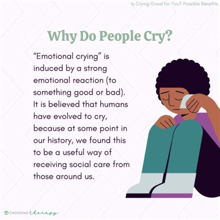 Do people cry when they're hungry?