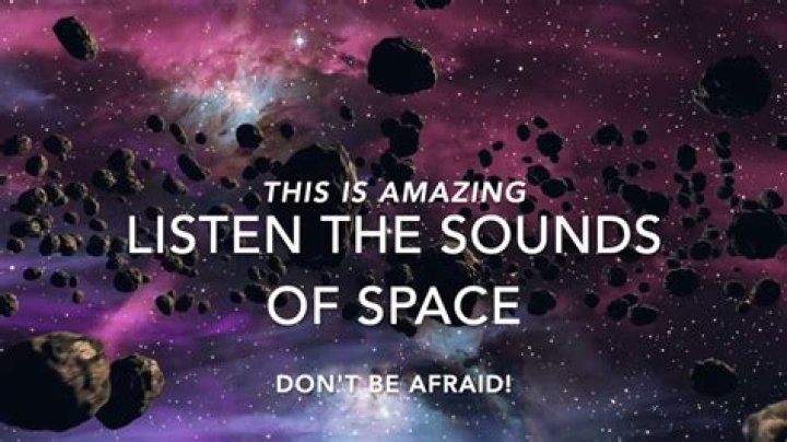 Do planets make sounds in space?
