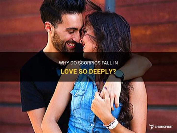 Do Scorpios fall out of love easily?