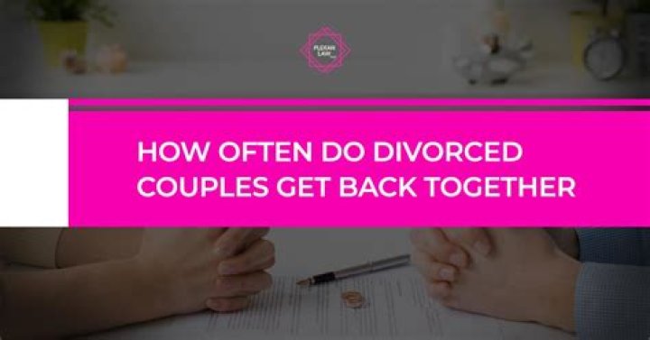 Do separated couples get back together?