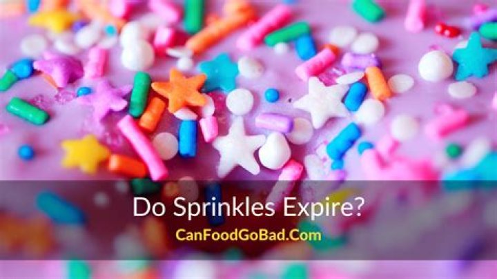 Do sprinkles expire?