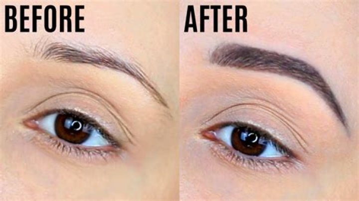 Do thin eyebrows make you look older?