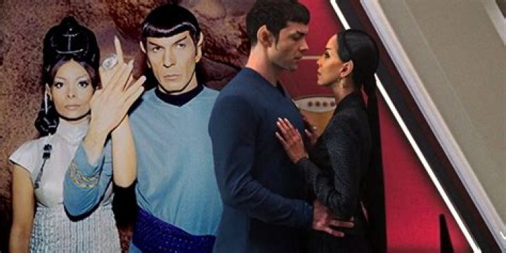 Do Vulcans kiss with their hands?