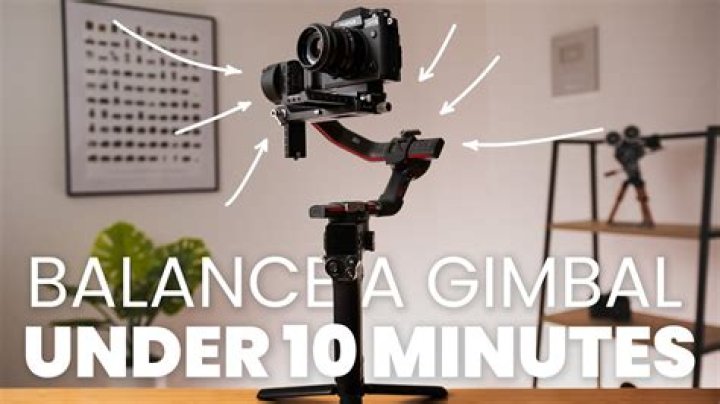 Do you have to balance a gimbal every time you use it?