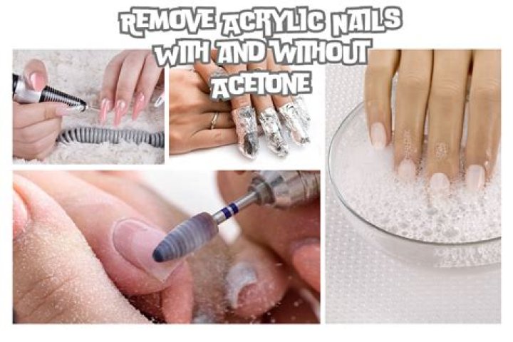 Do you have to go to a salon to remove acrylic nails?