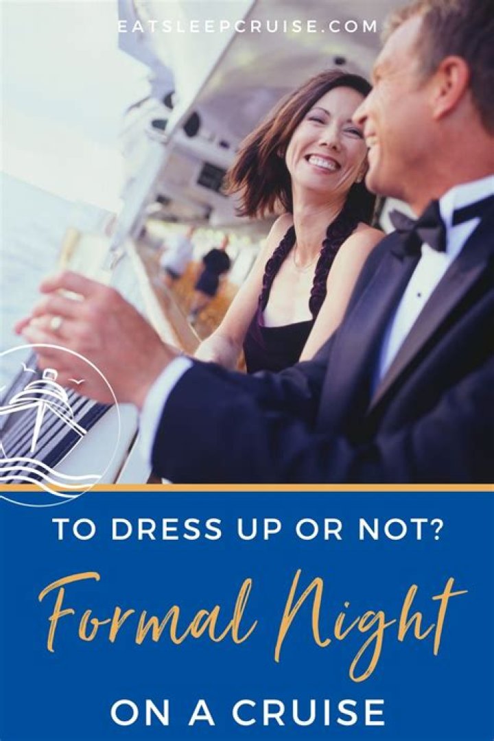 Do you have to participate in formal night on a cruise?