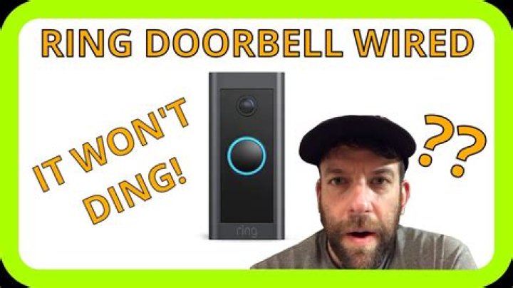 Do you need a wired doorbell for ring?