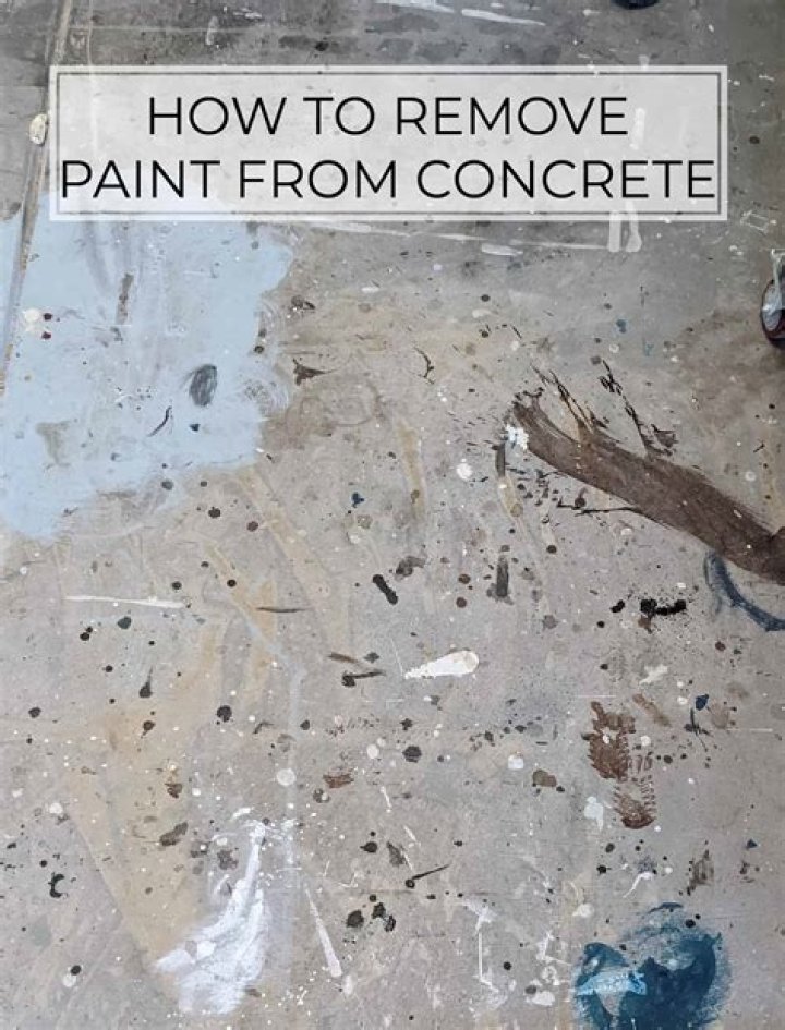 Do you need to remove paint from concrete before repainting?