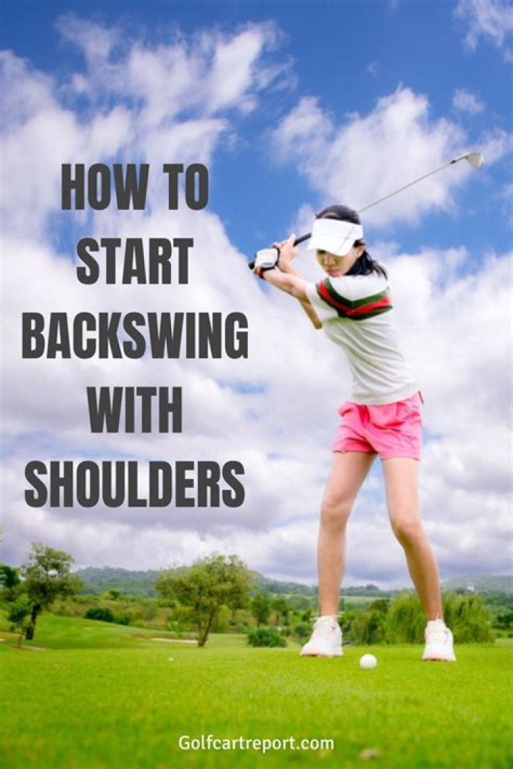 Do you start backswing with arms or shoulders?