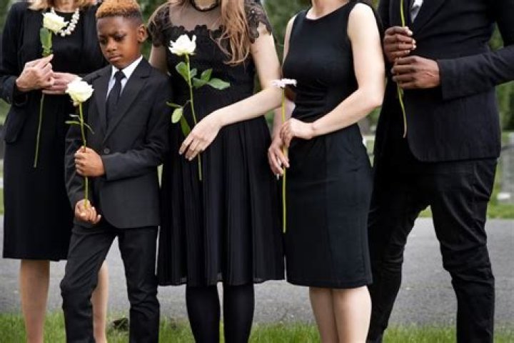 Do you wear black to a child's funeral?