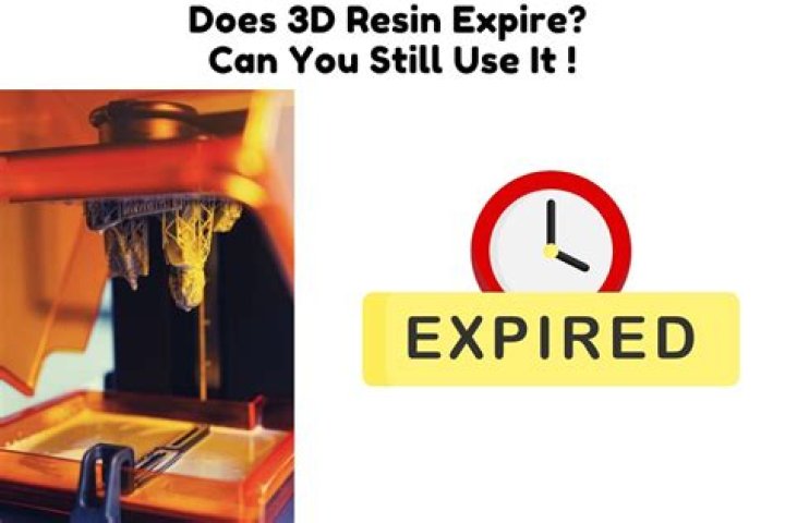 Does 3D resin expire?