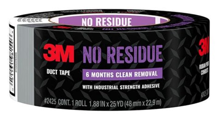 Does 3M tape leave residue?