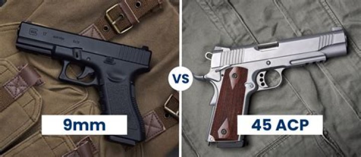 Does a .45 have more stopping power than a 9mm?