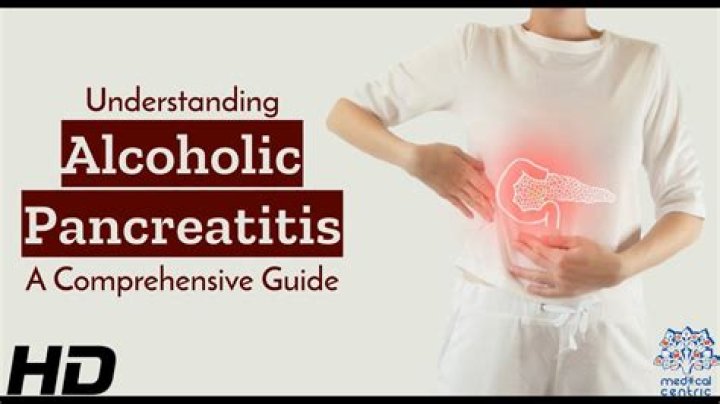 Does alcoholic pancreatitis go away?