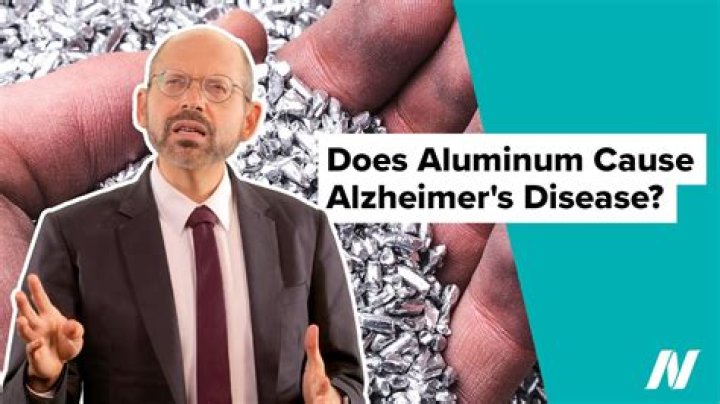 Does aluminum cause Alzheimer's?