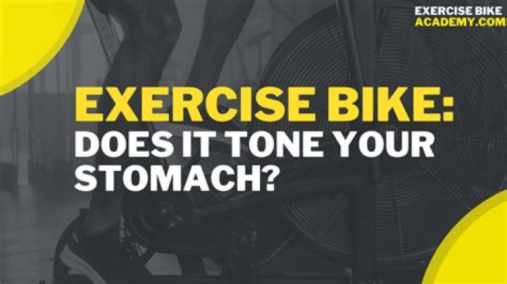 Does an exercise bike tone your stomach?