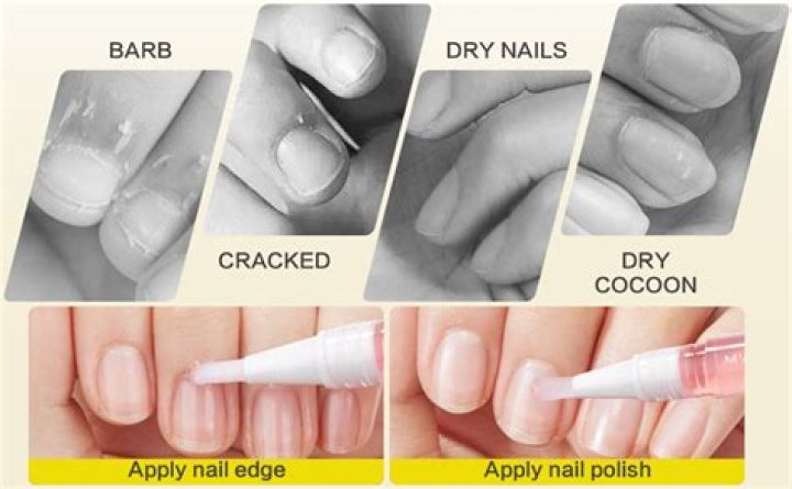 Does baby oil help nail polish dry faster?