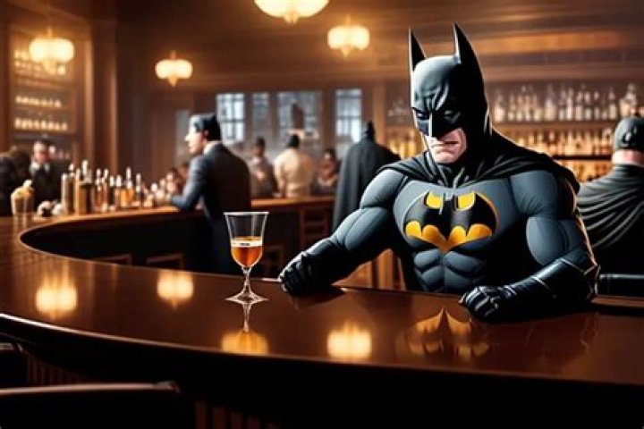 Does Batman drink alcohol?