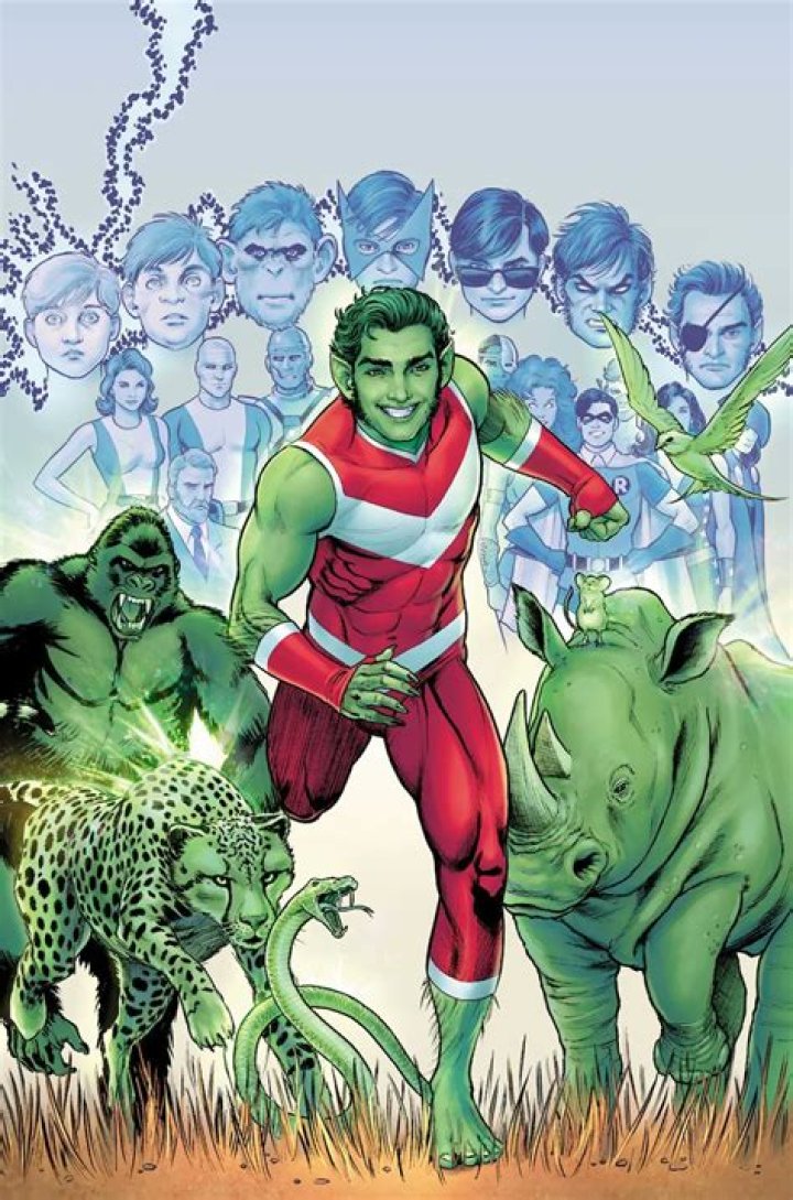 Does Beast Boy have a kid?