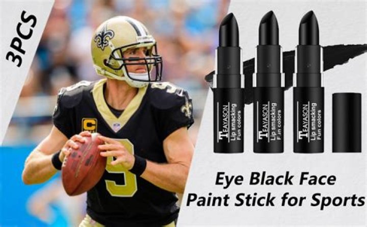 Does black paint under eyes work?