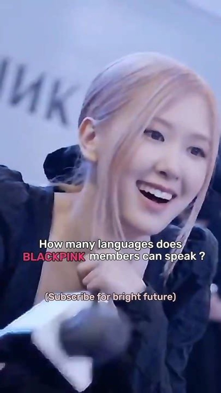 Does BLACKPINK speak English?