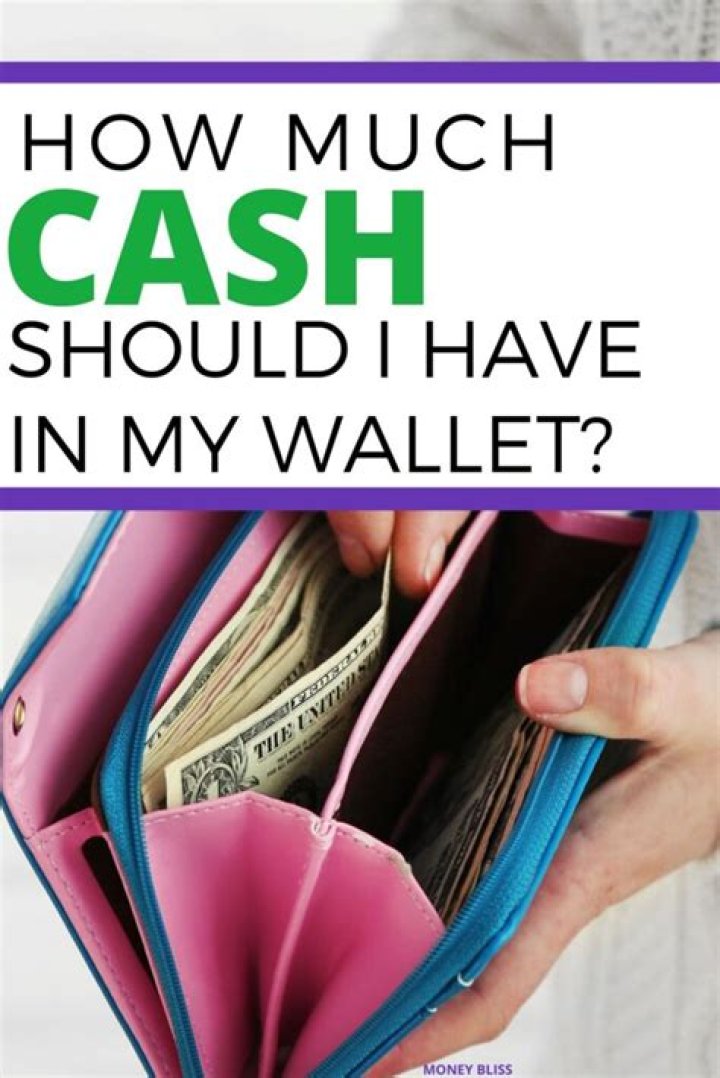 Does carrying cash help save money?