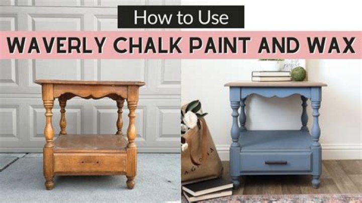 Does clear wax darken chalk paint?