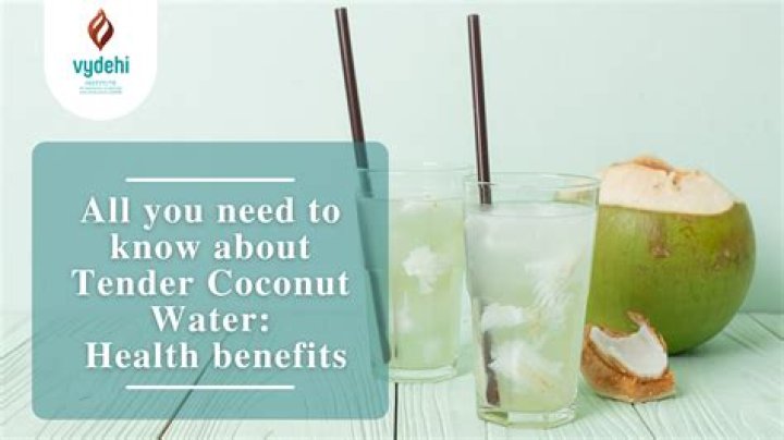 Does coconut water clean your kidneys?
