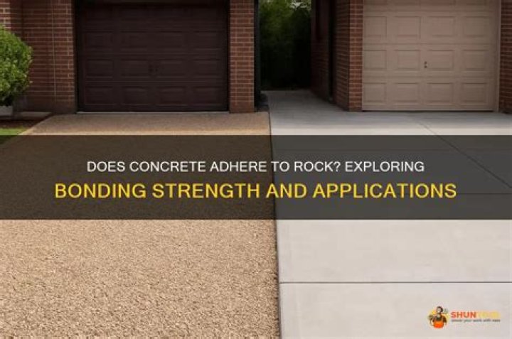Does concrete adhere to concrete?