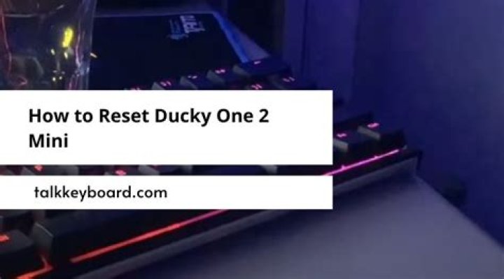 Does Ducky One 2 have high latency?