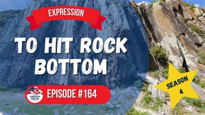 Does everyone hit rock bottom?