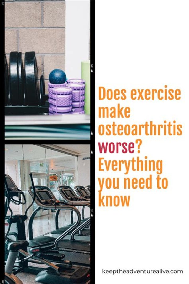 Does exercise make osteoarthritis worse?