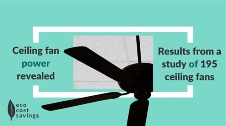 Does exhaust fan consume more electricity than ceiling fan?
