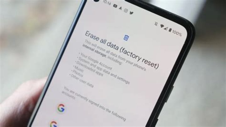 Does factory reset remove all data permanently?