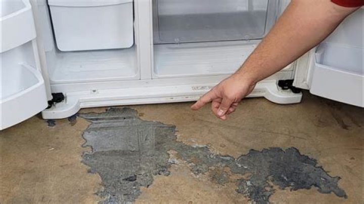 Does flooring go under fridge?