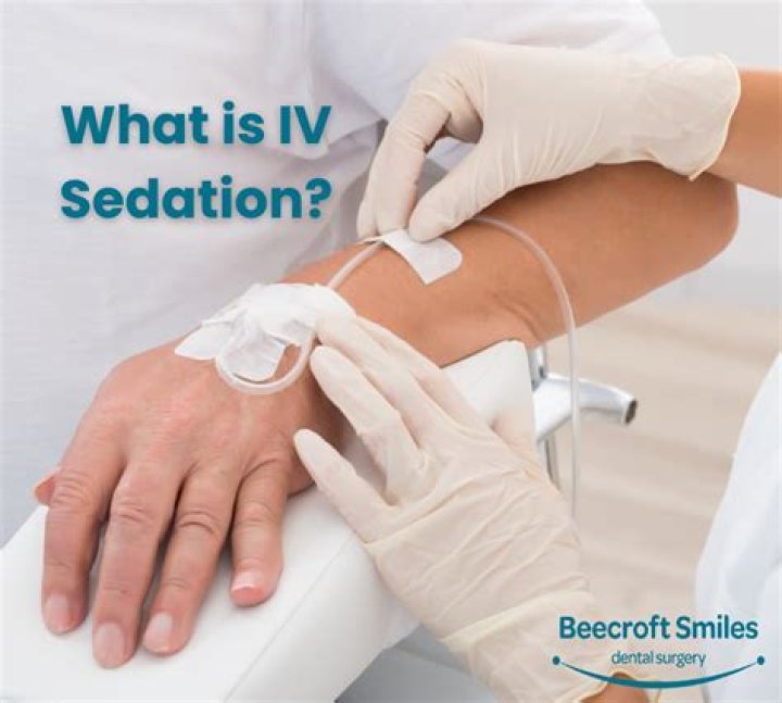 Does getting IV sedation hurt?
