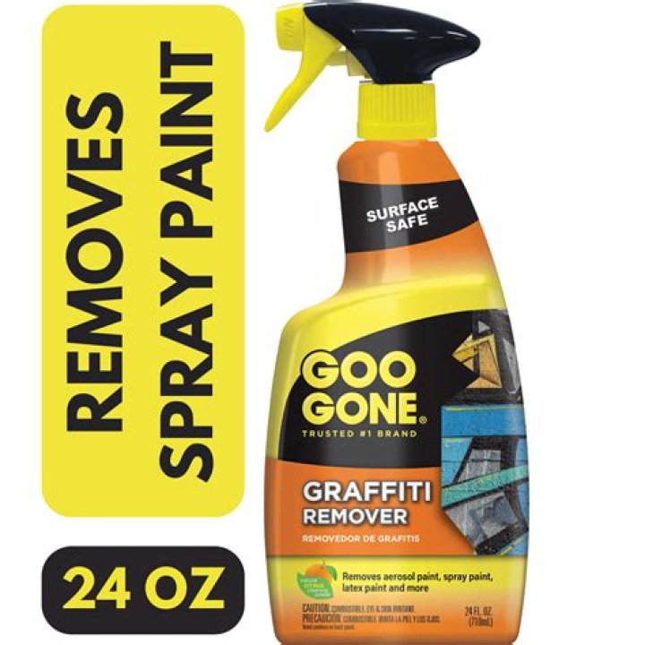 Does Goo Gone remove spray paint?