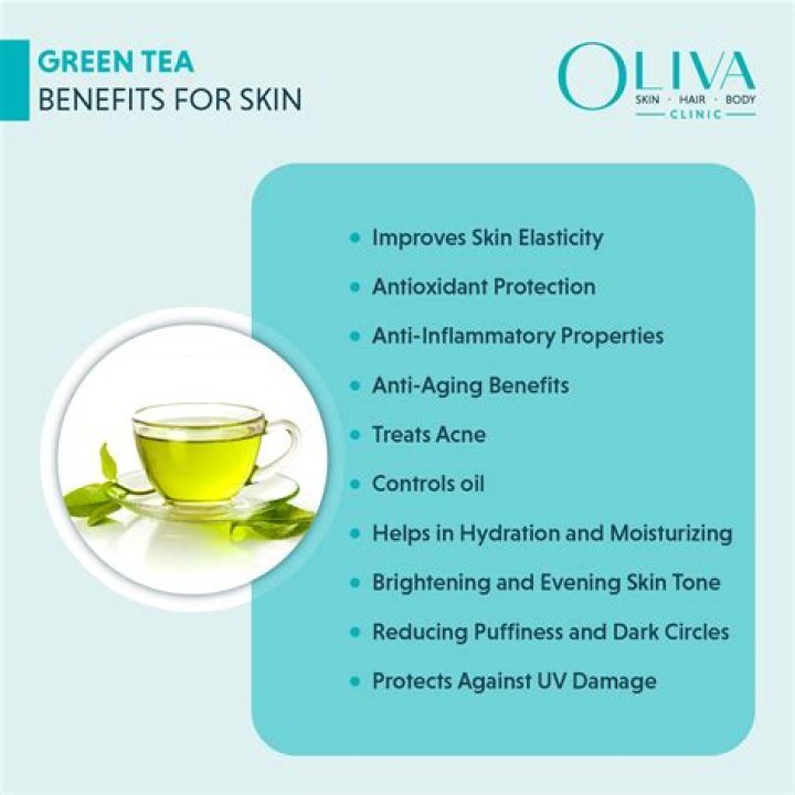 Does green tea whiten skin?
