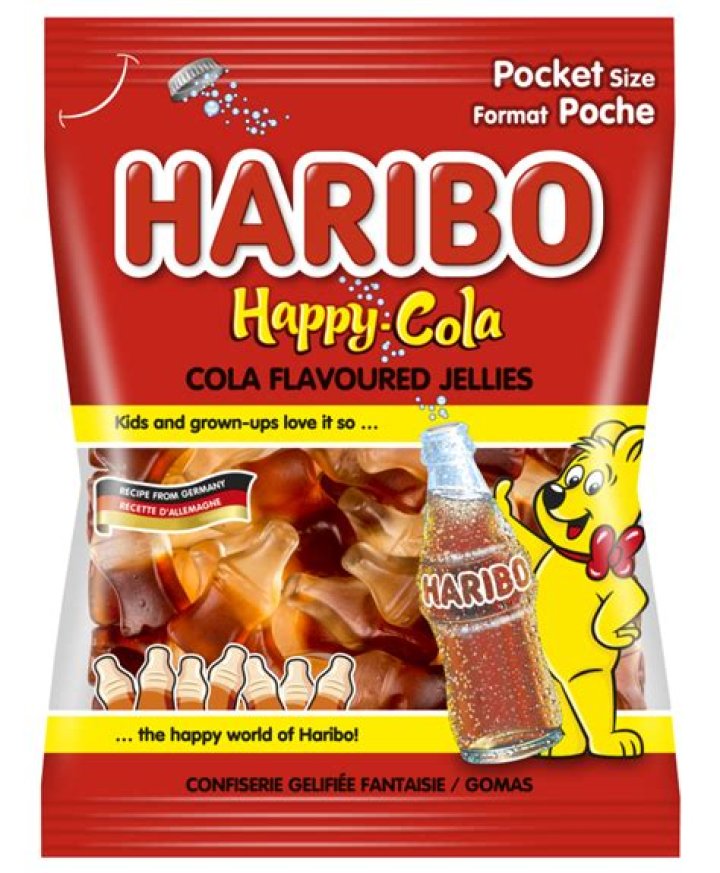 Does Haribo Happy Cola have pork?