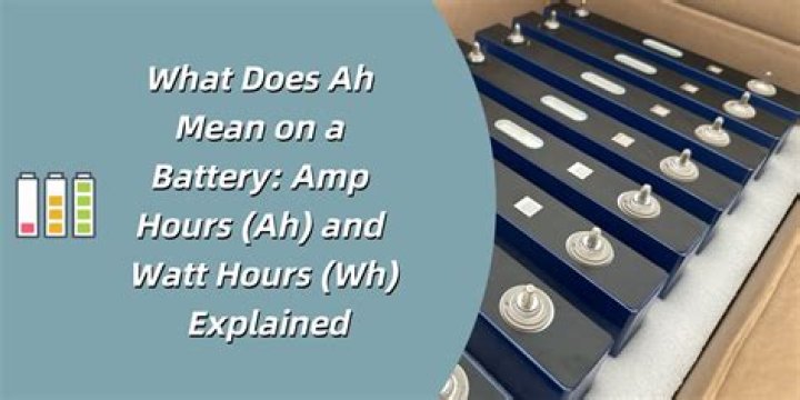 Does higher Ah mean more power?