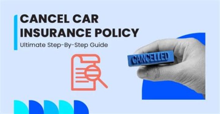 Does it cost to cancel car insurance?