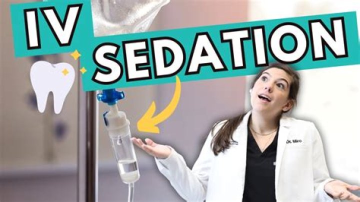 Does IV sedation hurt?