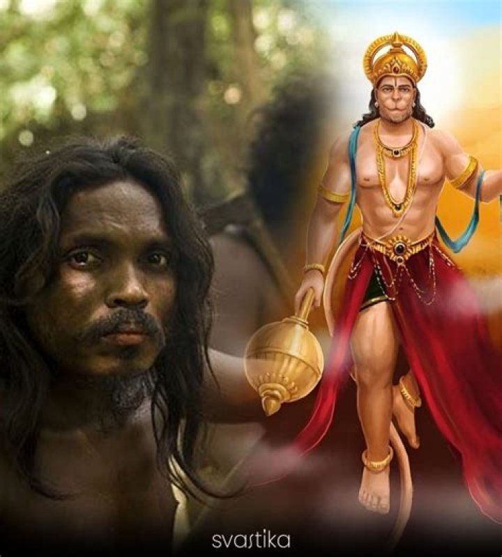 Does Krishna meet Hanuman?