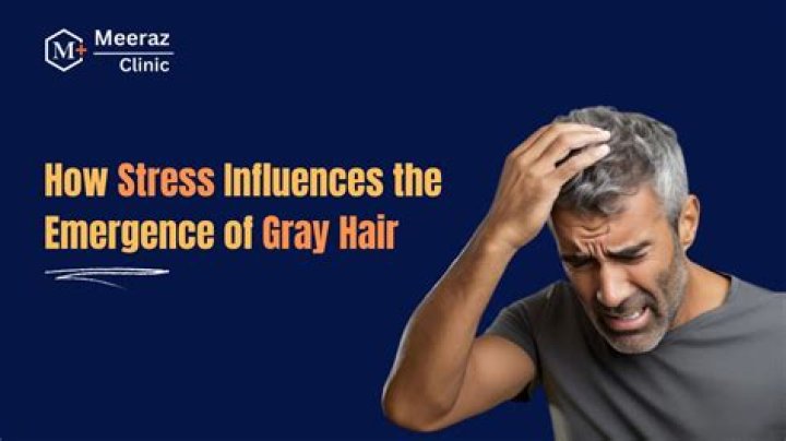 Does lack of exercise cause grey hair?