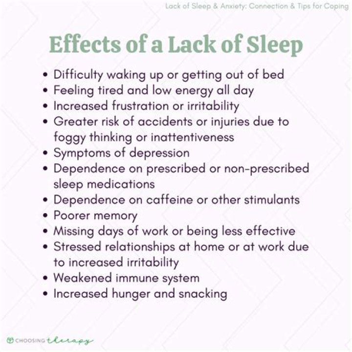 Does lack of sleep cause UTI?