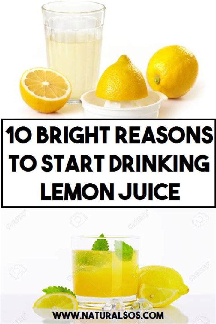 Does lemon juice from concentrate have health benefits?