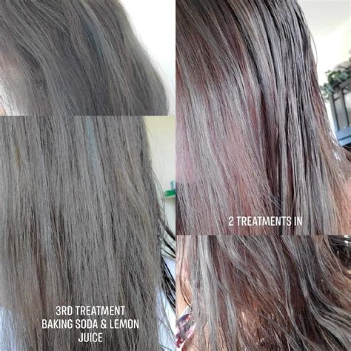 Does lemon juice turn hair GREY?